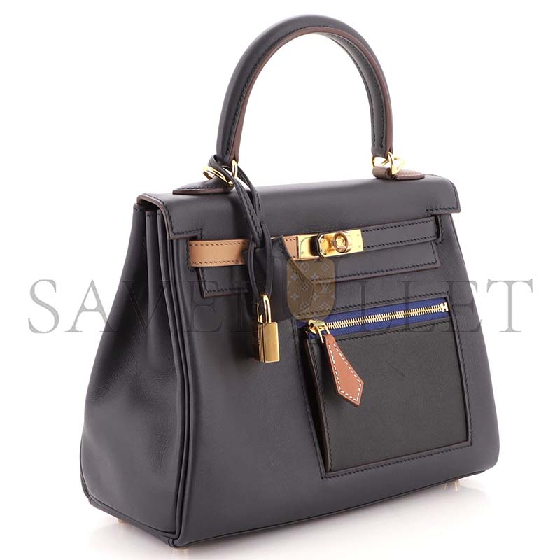 HERMÈS MASTER COLORMATIC KELLY 25 BAG SWIFT (25*17*7cm)